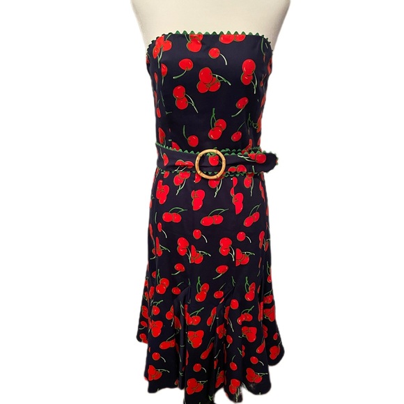 🍒Sara Campbell Cherry Dress 👗 - Picture 1 of 8